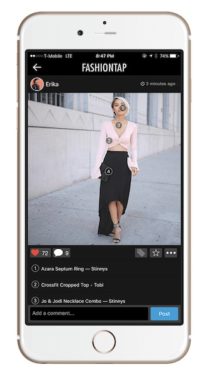 FashionTap: Fashion at the Tap of Your Fingers