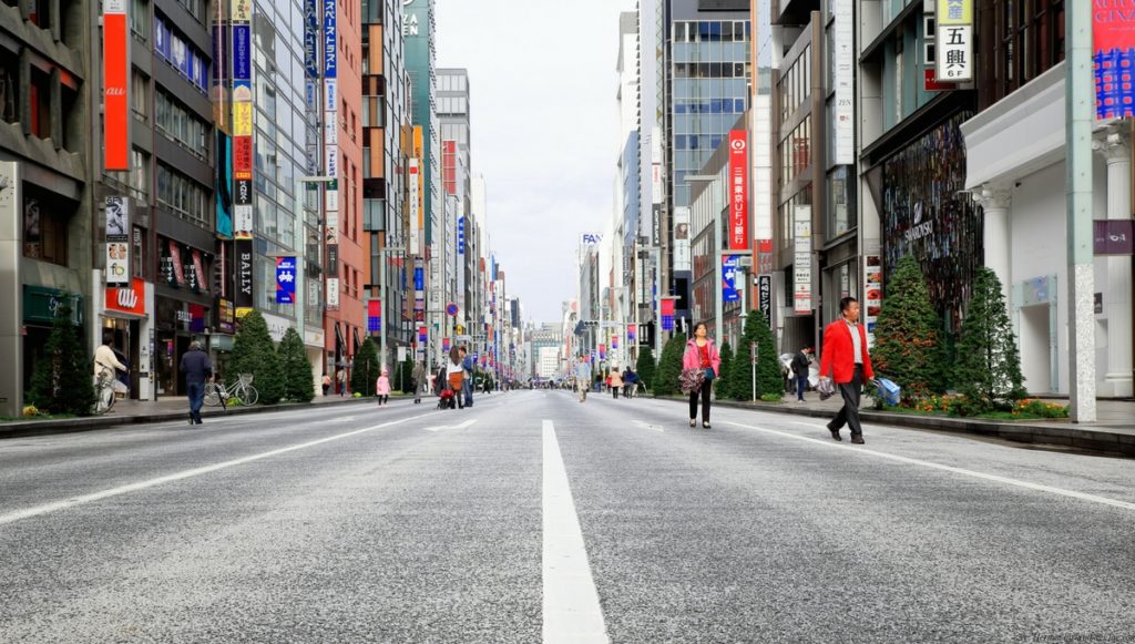 Shopping in Tokyo’s Ginza District