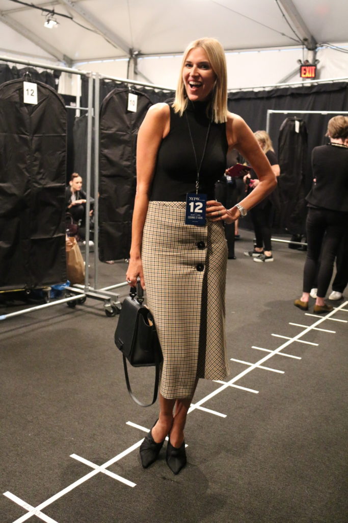 Kristen Taekman- Behind the Scenes at New York Fashion Week