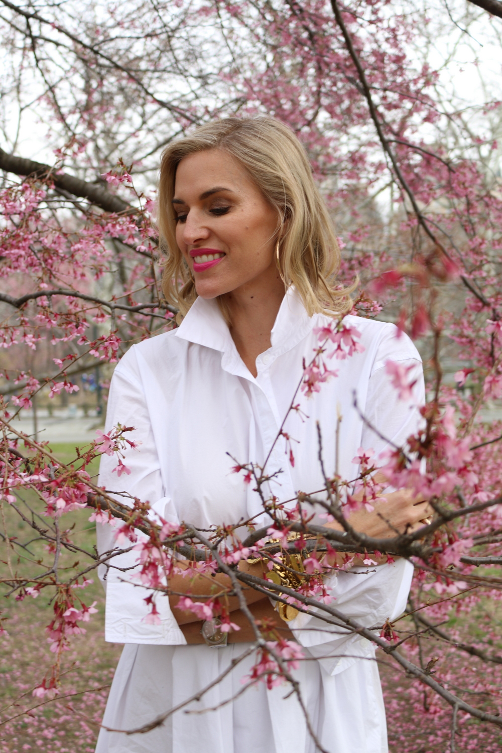 Kristen Taekman - Cherry Blossoms in New York City