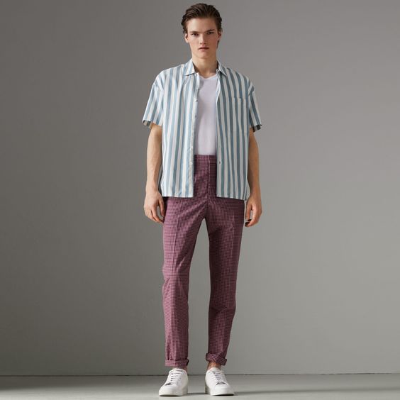 Burberry shirt with stripes