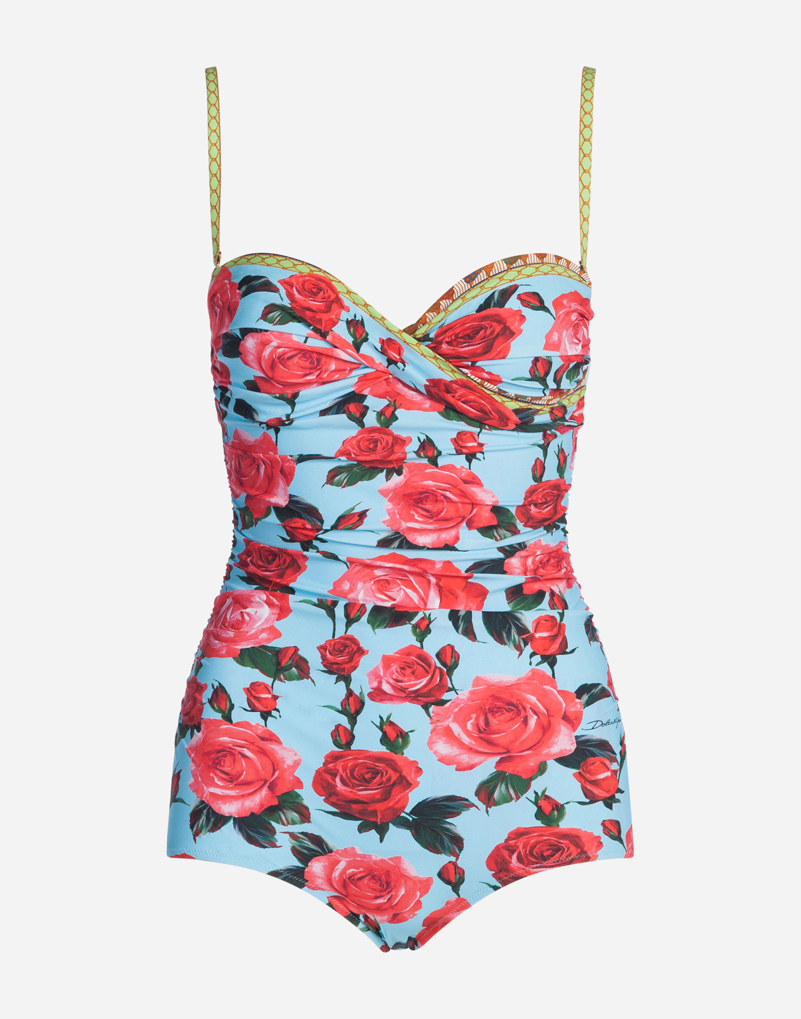 Dolce & Gabbana - Printed One Piece best one-piece swimsuits