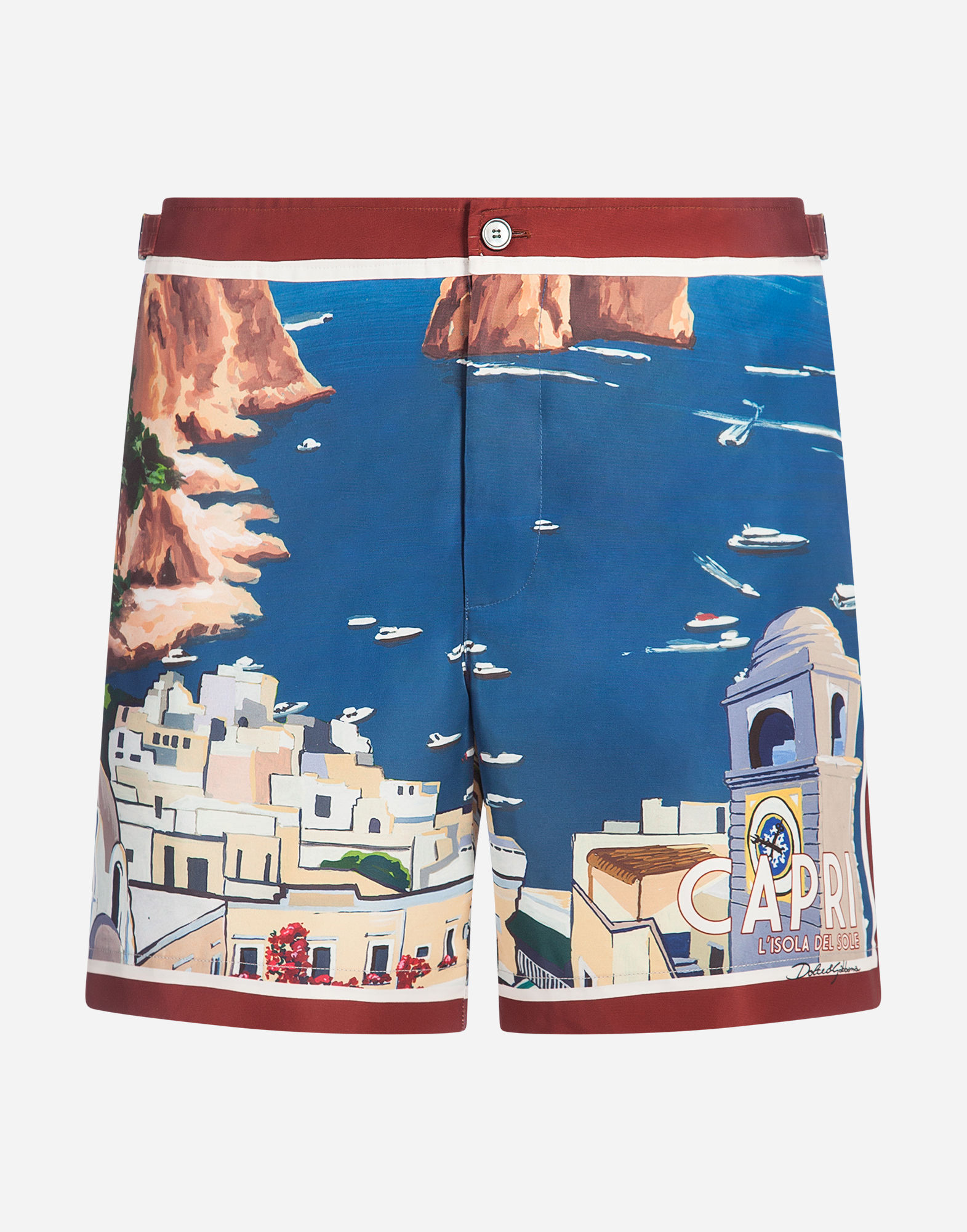 This Summer's Hottest Swim Fashions for Men Dolce and Gabbana Board Shorts