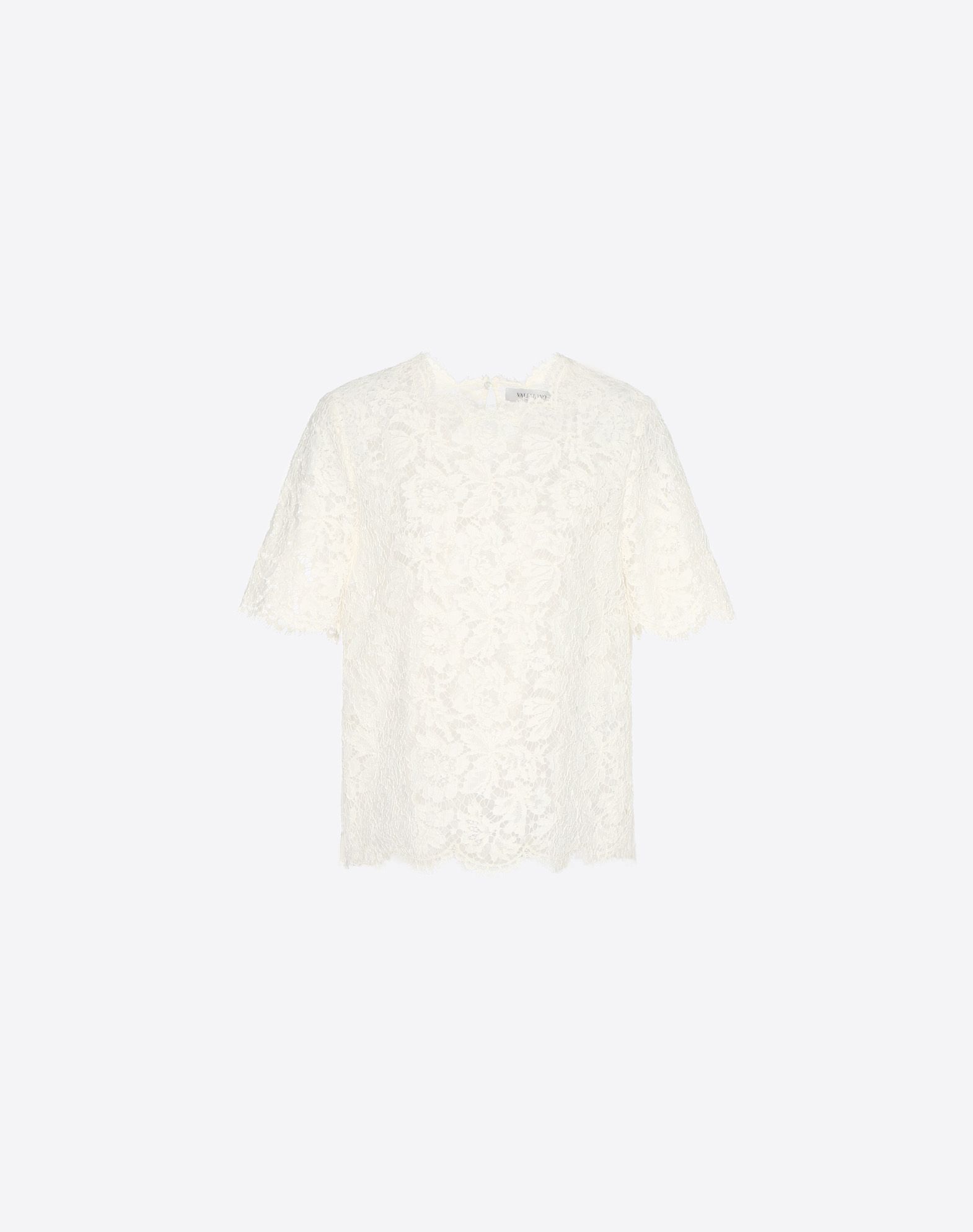 Valentino's Heavy Lace Top Christmas Party Tops