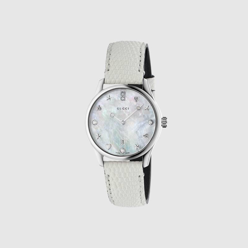 G-Timeless Watch by Gucci Winter Timepieces That Dazzle for the Holidays