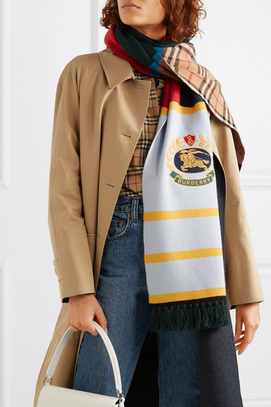 Burberry Patchwork Scarf The Best Cashmere Scarf To Keep You Warm This Winter