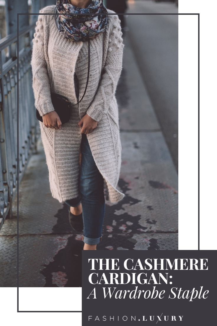 The Cashmere Cardigan: A Wardrobe Staple