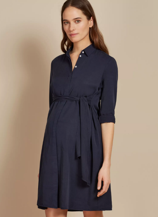 Aiden Maternity Dress from Isabella Oliver Maternity Fashions We Would Love to See Meghan Markle In