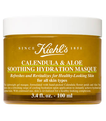 Kiehl's Calendula & Aloe Soothing Hydration Masque Luxury Face Mask for Your Beauty Routine